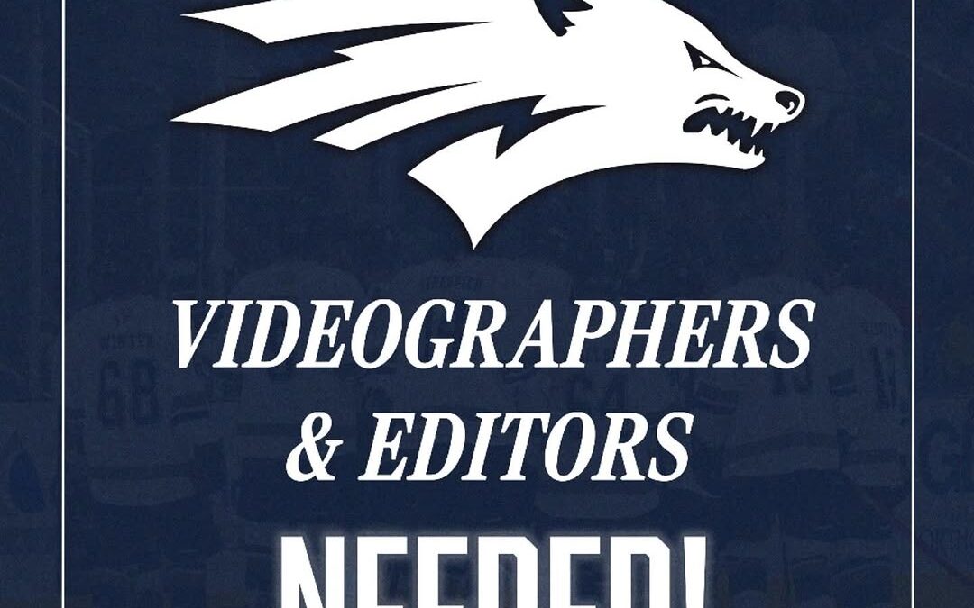 SPORTS EDITORS + VIDEOGRAPHERS NEEDED