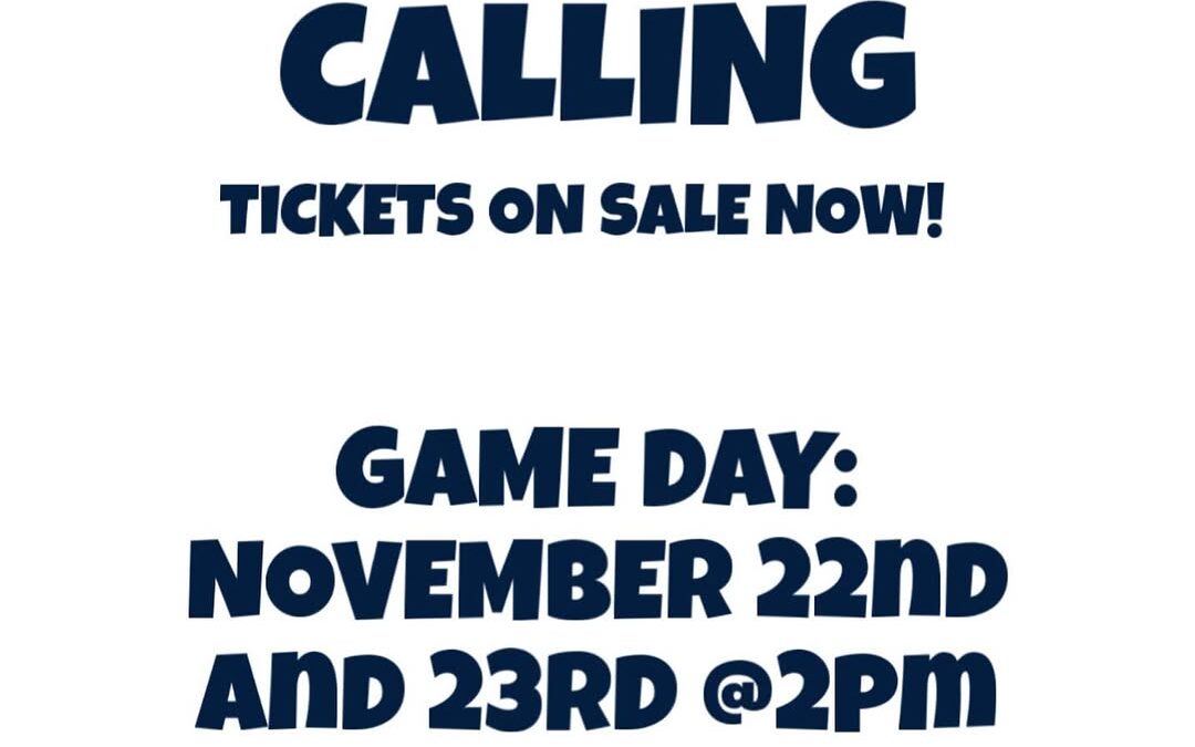 Get your tickets now!